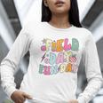 Field Day Fun Day Last Day Of School Teacher Student Women Long Sleeve T-Shirt, funny gift