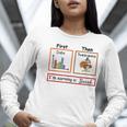 First Data Then Thanksgiving Im Earning A Break Sped Teacher Women Long Sleeve T-Shirt, funny gift