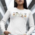 Ghosts Reading Books Library Halloween Teacher Men Women Kid Women Long Sleeve T-Shirt, funny gift Ghosts Reading Books Library Halloween Teacher Men Women Kid Women Long Sleeve T-Shirt, funny gift