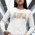 Groovy School Counselor Back To School Teacher Counseling Women Long Sleeve T-Shirt, Groovy Teacher Shirts, funny gift