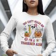 Halloween You Can't Scare Me I'm A School Teacher's Aide Women Long Sleeve T-Shirt, funny gift Halloween You Can't Scare Me I'm A School Teacher's Aide Women Long Sleeve T-Shirt, funny gift