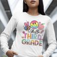 Hello 3rd Grade Boy Girl Teacher Back To School 3rd Grade Women Long Sleeve T-Shirt, funny gift Hello 3rd Grade Boy Girl Teacher Back To School 3rd Grade Women Long Sleeve T-Shirt, funny gift