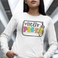 Hello Pre-K Team Preschool Teacher Kids Back To School Women Long Sleeve T-Shirt, funny gift Hello Pre-K Team Preschool Teacher Kids Back To School Women Long Sleeve T-Shirt, funny gift