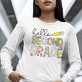 Hello Second Grade Team 2nd Grade Back To School Teacher Kid Women Long Sleeve T-Shirt, 2nd Grade Teacher Shirts, funny gift Hello Second Grade Team 2nd Grade Back To School Teacher Kid Women Long Sleeve T-Shirt, 2nd Grade Teacher Shirts, funny gift