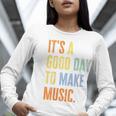 It's A Good Day To Make Music Music Lover Teacher Women Long Sleeve T-Shirt, funny gift It's A Good Day To Make Music Music Lover Teacher Women Long Sleeve T-Shirt, funny gift