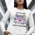 Little Miss Stem Teacher Women Long Sleeve T-Shirt, funny gift Little Miss Stem Teacher Women Long Sleeve T-Shirt, funny gift