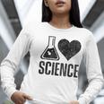 I Love Science Lover Teacher Scientist Sciences Women Long Sleeve T-Shirt, Science Teacher Shirts, funny gift