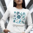 Microbiology Teacher Science Instructor Tee Shirt For Men Women Women Long Sleeve T-Shirt, Science Teacher Shirts, funny gift