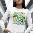 One Lucky Teacher St Patrick's Day Irish Teacher Lucky Era Women Long Sleeve T-Shirt, funny gift One Lucky Teacher St Patrick's Day Irish Teacher Lucky Era Women Long Sleeve T-Shirt, funny gift