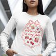 Preschool Pre-K Is My Jam Strawberry Girl Teacher Kids Women Long Sleeve T-Shirt, funny gift