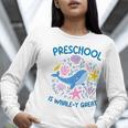 Preschool Is Whale-y Great Preschool Teacher Women Long Sleeve T-Shirt, funny gift
