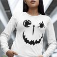 Pumpkin Artist Halloween Art Teacher Women Long Sleeve T-Shirt, funny gift Pumpkin Artist Halloween Art Teacher Women Long Sleeve T-Shirt, funny gift