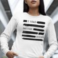 I Read Banned Books Banned Books Week Librarian Teacher Women Long Sleeve T-Shirt, funny gift