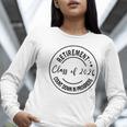 Retirement Class Of 2026 Count Down Progress Retired Teacher Women Long Sleeve T-Shirt, funny gift