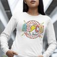 Retro ABCD Transitional Kindergarten Teacher Tour TK Teacher Women Long Sleeve T-Shirt, funny gift