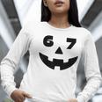 Six Seven Halloween Costume For Students Teachers 6 7 Women Long Sleeve T-Shirt, funny gift Six Seven Halloween Costume For Students Teachers 6 7 Women Long Sleeve T-Shirt, funny gift