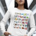 SPANISH ALPHABET MAESTRA SPANISH TEACHER Women Long Sleeve T-Shirt, funny gift SPANISH ALPHABET MAESTRA SPANISH TEACHER Women Long Sleeve T-Shirt, funny gift