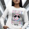 In My Teacher Era Groovy Tie Dye Back To School Cute Teacher Women Long Sleeve T-Shirt, Groovy Teacher Shirts, funny gift