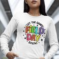 Teacher Student Field Day Let The Games Begin Field Day Women Long Sleeve T-Shirt, funny gift Teacher Student Field Day Let The Games Begin Field Day Women Long Sleeve T-Shirt, funny gift