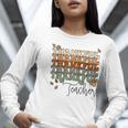 Thankful Teacher Thanksgiving Fall Pumpkin Turkey Women Long Sleeve T-Shirt, funny gift Thankful Teacher Thanksgiving Fall Pumpkin Turkey Women Long Sleeve T-Shirt, funny gift