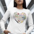 TK Vibes Back To School TK Kid Girl TK Team TK Teacher Women Women Long Sleeve T-Shirt, funny gift