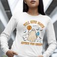 Will Give Math Advice For Candy Math Ghost Teacher Halloween Women Long Sleeve T-Shirt, funny gift Will Give Math Advice For Candy Math Ghost Teacher Halloween Women Long Sleeve T-Shirt, funny gift