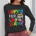 100th Day Of School Teachers Kids Girls Child Happy 100 Days Women Long Sleeve T-Shirt, funny design 100th Day Of School Teachers Kids Girls Child Happy 100 Days Women Long Sleeve T-Shirt, funny design