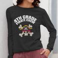 4th Grade Pirate Crew Halloween Costume Cool Teacher Student Women Long Sleeve T-Shirt, 4th Grade Teacher Gifts, funny design