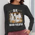5K Boo Crew Halloween Teacher K5 Floral Ghost Trick Or Teach Women Long Sleeve T-Shirt, funny design 5K Boo Crew Halloween Teacher K5 Floral Ghost Trick Or Teach Women Long Sleeve T-Shirt, funny design