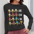 67 Ice Cream Drip Meme Order Of Operations Math Teacher Women Long Sleeve T-Shirt, funny design 67 Ice Cream Drip Meme Order Of Operations Math Teacher Women Long Sleeve T-Shirt, funny design