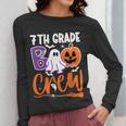 7th Grade Boo Crew Teacher Student Halloween Costume Women Long Sleeve T-Shirt, funny design 7th Grade Boo Crew Teacher Student Halloween Costume Women Long Sleeve T-Shirt, funny design