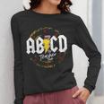 ABCD The Teacher Tour Last Day Of School Rockin' Teacher Women Long Sleeve T-Shirt, funny design ABCD The Teacher Tour Last Day Of School Rockin' Teacher Women Long Sleeve T-Shirt, funny design