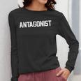 Antagonist English Literature Teacher Costume T Shirt Women Long Sleeve T-Shirt, English Teacher Gifts, funny design