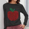 Apple Dot Pattern Art Teacher Appreciation Men Women Humor Women Long Sleeve T-Shirt, funny design Apple Dot Pattern Art Teacher Appreciation Men Women Humor Women Long Sleeve T-Shirt, funny design