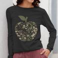 Apple Hearts Teacher Camouflage Clothing School Camo Apple For Men Women Girls Kids Women Long Sleeve T-Shirt, funny design