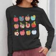 Art Apples Back To School For Teacher Student Women Long Sleeve T-Shirt, funny design Art Apples Back To School For Teacher Student Women Long Sleeve T-Shirt, funny design