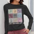 Art Teacher Life Retro Groovy Teaching Future Artists Women Long Sleeve T-Shirt, Future Teacher Gifts, Groovy Teacher Gifts, funny design Art Teacher Life Retro Groovy Teaching Future Artists Women Long Sleeve T-Shirt, Future Teacher Gifts, Groovy Teacher Gifts, funny design