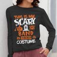 Band Teacher Halloween Shirt Costume School Marching Band For Men Women Women Long Sleeve T-Shirt, funny design
