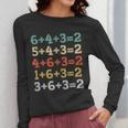 Baseball Math Sports Double Play Teacher School 2022 Women Long Sleeve T-Shirt, funny design Baseball Math Sports Double Play Teacher School 2022 Women Long Sleeve T-Shirt, funny design