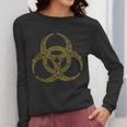 Bioengineering Biology Teacher Toxic Symbol Biohazard For Men Women Girls Kids Women Long Sleeve T-Shirt, funny design