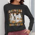 Boo Crew Daycare Teacher Matching Halloween Costume Ghost Women Long Sleeve T-Shirt, funny design Boo Crew Daycare Teacher Matching Halloween Costume Ghost Women Long Sleeve T-Shirt, funny design
