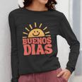 Buenos Dias Spanish Teacher Appreciation Back To School Women Long Sleeve T-Shirt, funny design Buenos Dias Spanish Teacher Appreciation Back To School Women Long Sleeve T-Shirt, funny design
