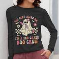You Can't Scare Me Im A 2nd-Grade Boo Crew Teacher Halloween Women Long Sleeve T-Shirt, funny design You Can't Scare Me Im A 2nd-Grade Boo Crew Teacher Halloween Women Long Sleeve T-Shirt, funny design