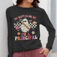 You Can't Scare Me I'm a Principal Halloween Teacher Women Long Sleeve T-Shirt, funny design You Can't Scare Me I'm a Principal Halloween Teacher Women Long Sleeve T-Shirt, funny design