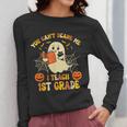 You Can't Scare Me I Teach First Grade Halloween Teacher Women Long Sleeve T-Shirt, First Grade Teacher Gifts, funny design You Can't Scare Me I Teach First Grade Halloween Teacher Women Long Sleeve T-Shirt, First Grade Teacher Gifts, funny design
