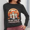 You Can't Scare Me I Teach Middle School Teacher Halloween Women Long Sleeve T-Shirt, funny design You Can't Scare Me I Teach Middle School Teacher Halloween Women Long Sleeve T-Shirt, funny design
