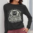 Cat Chaos Coordinator For Women Mom Halloween Teacher Women Long Sleeve T-Shirt, Couple Gifts, funny design