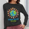 Celebrate Diversity Everyday Teachers & School Student Women Long Sleeve T-Shirt, funny design Celebrate Diversity Everyday Teachers & School Student Women Long Sleeve T-Shirt, funny design