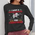 Christmas Math Teacher Hippopotenuse Math Lovers Xmas Women Long Sleeve T-Shirt, funny design Christmas Math Teacher Hippopotenuse Math Lovers Xmas Women Long Sleeve T-Shirt, funny design