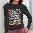 Color The World With Kindness Crayon Positivity Teacher Women Long Sleeve T-Shirt, funny design Color The World With Kindness Crayon Positivity Teacher Women Long Sleeve T-Shirt, funny design